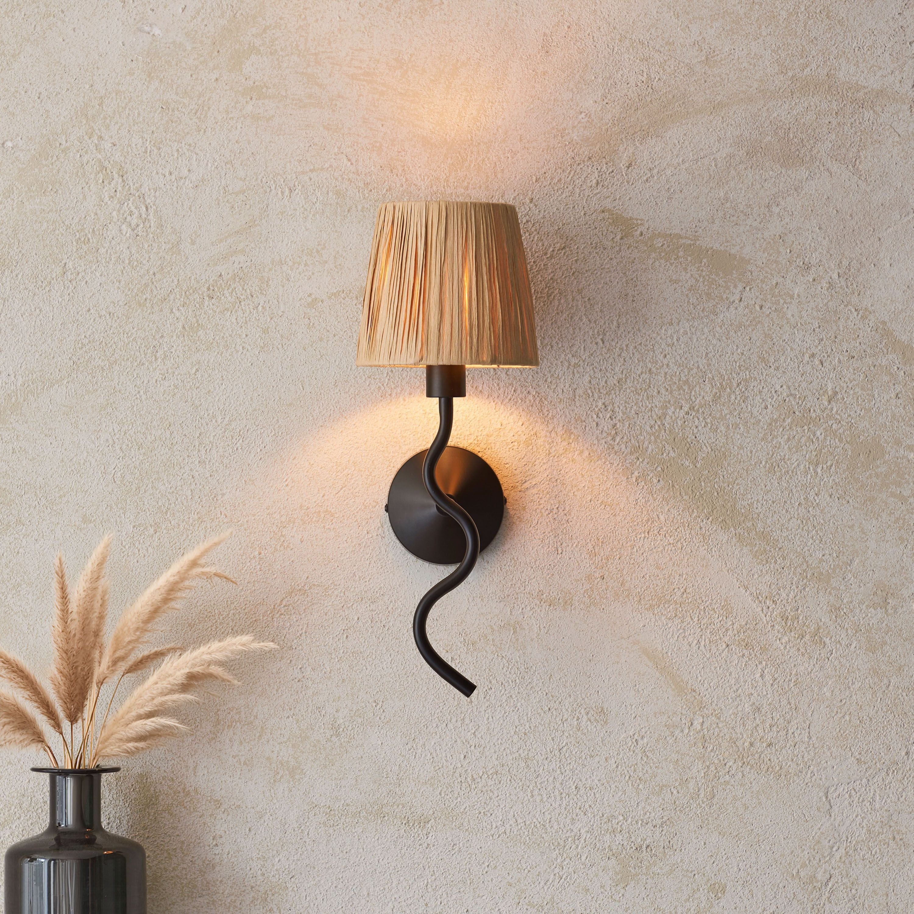 Wrigley 1 Wall Light Matt Black