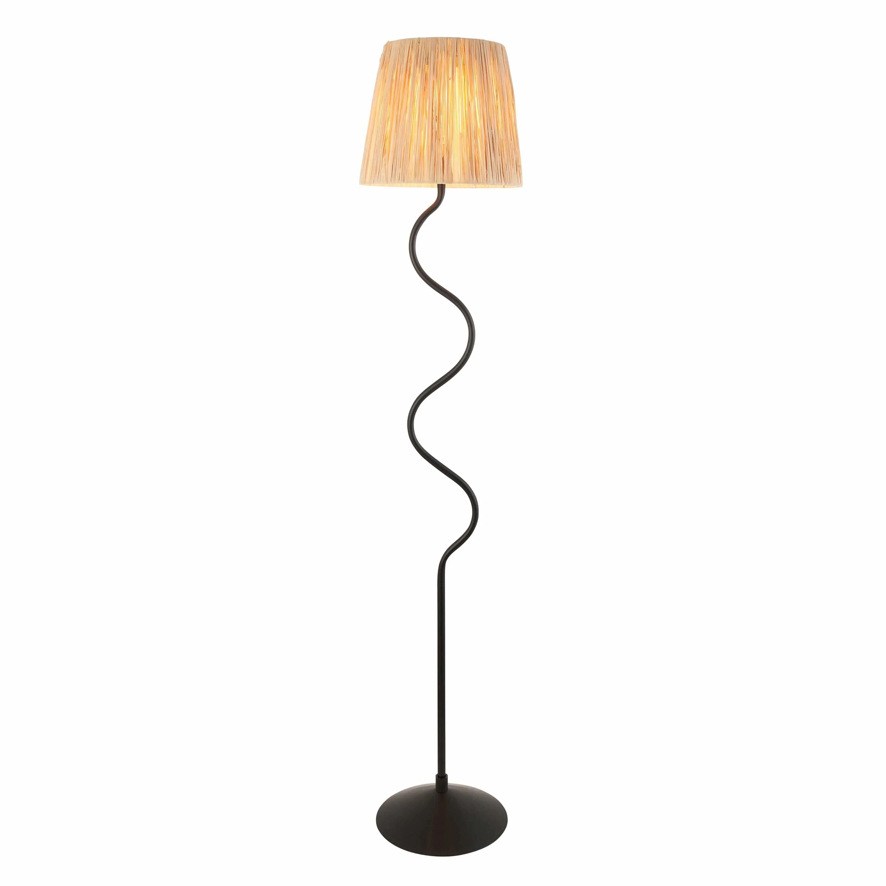 Wrigley 1 Floor Lamp Matt Black - Image 4