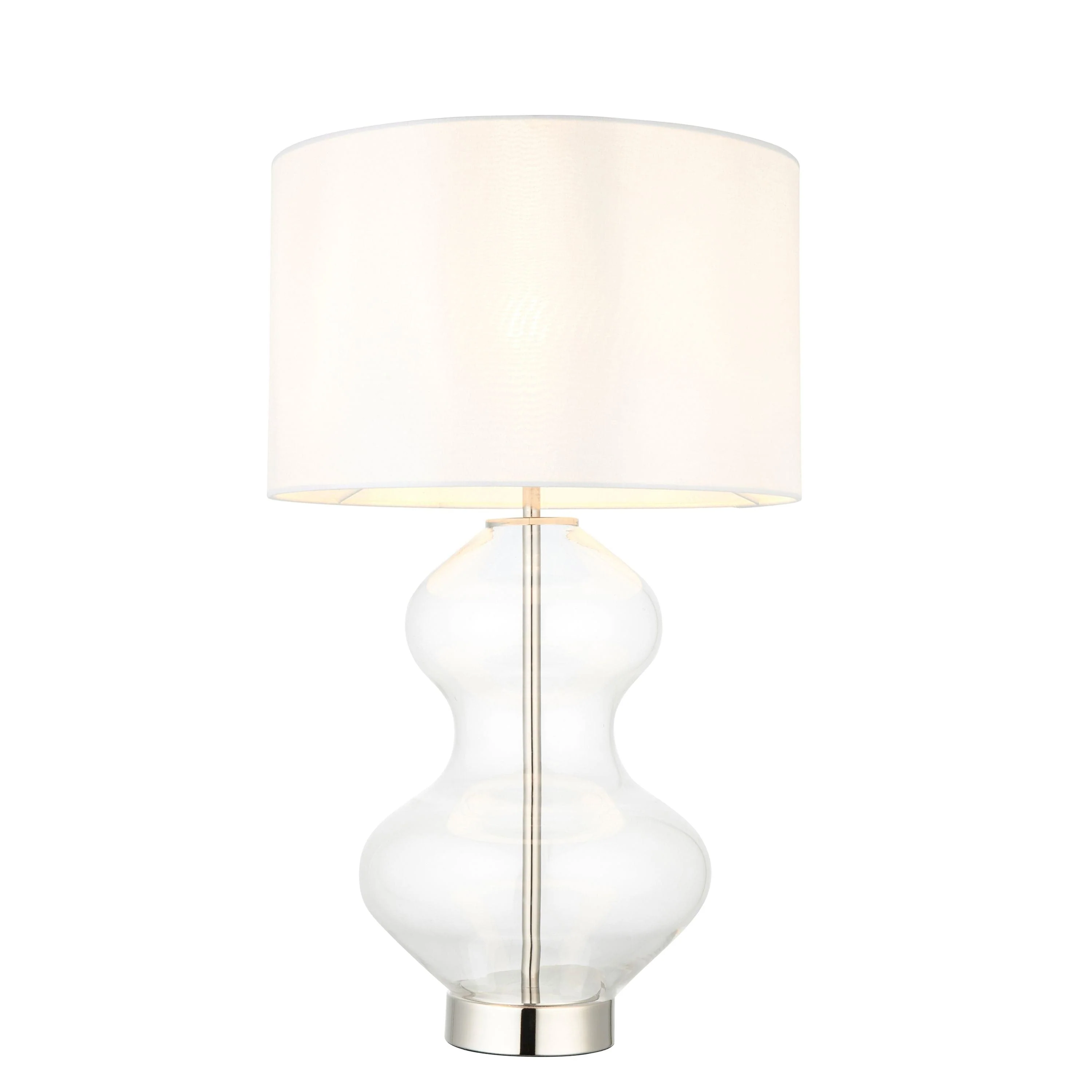 Zelda Shaped Table Lamp Bright Nickel - Image 4