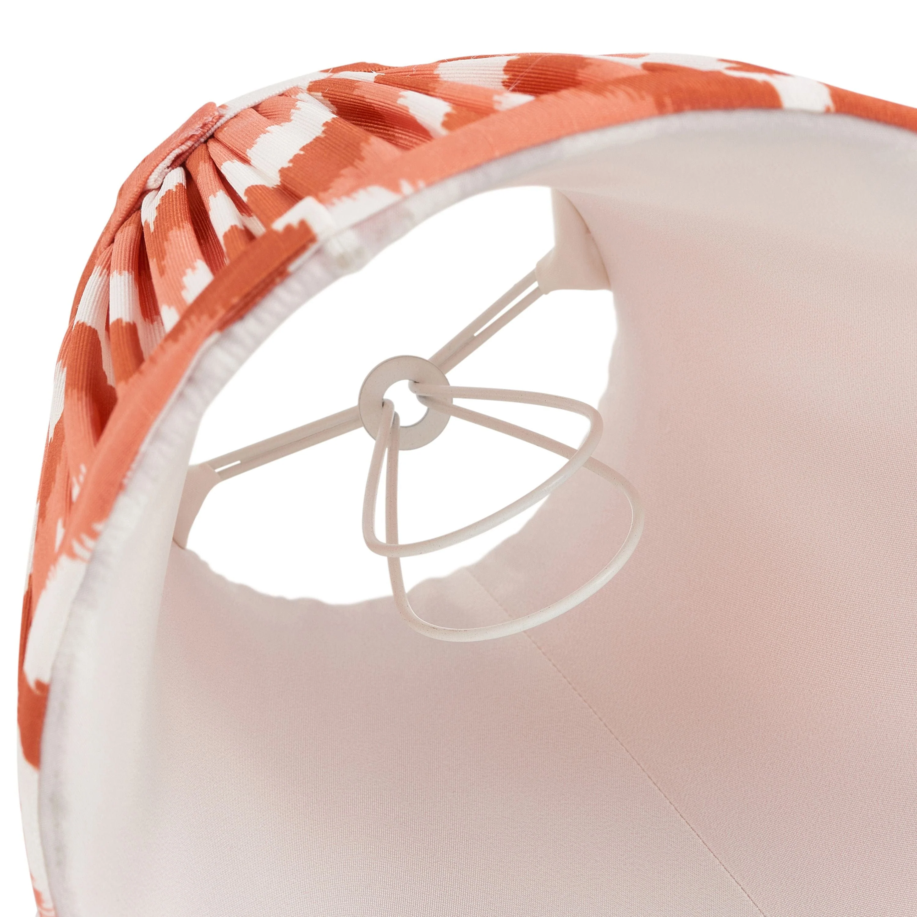 Zigzag Shade Apricot Orange Fabric 16cm - Image 6