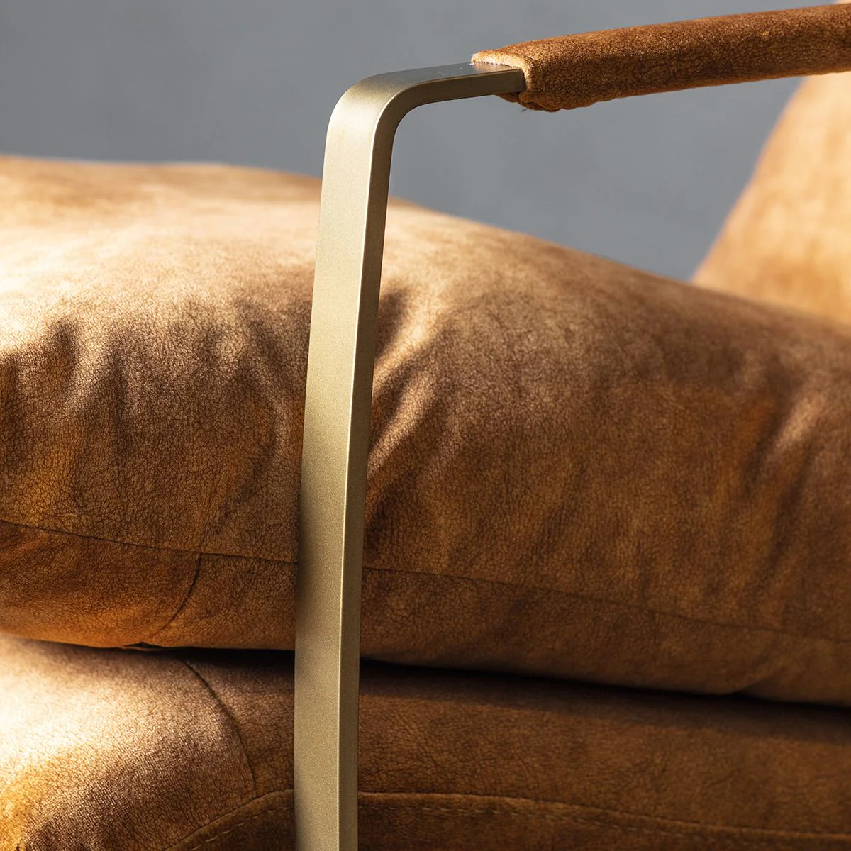Burrington Lounger Ochre | OUTLET - Image 2