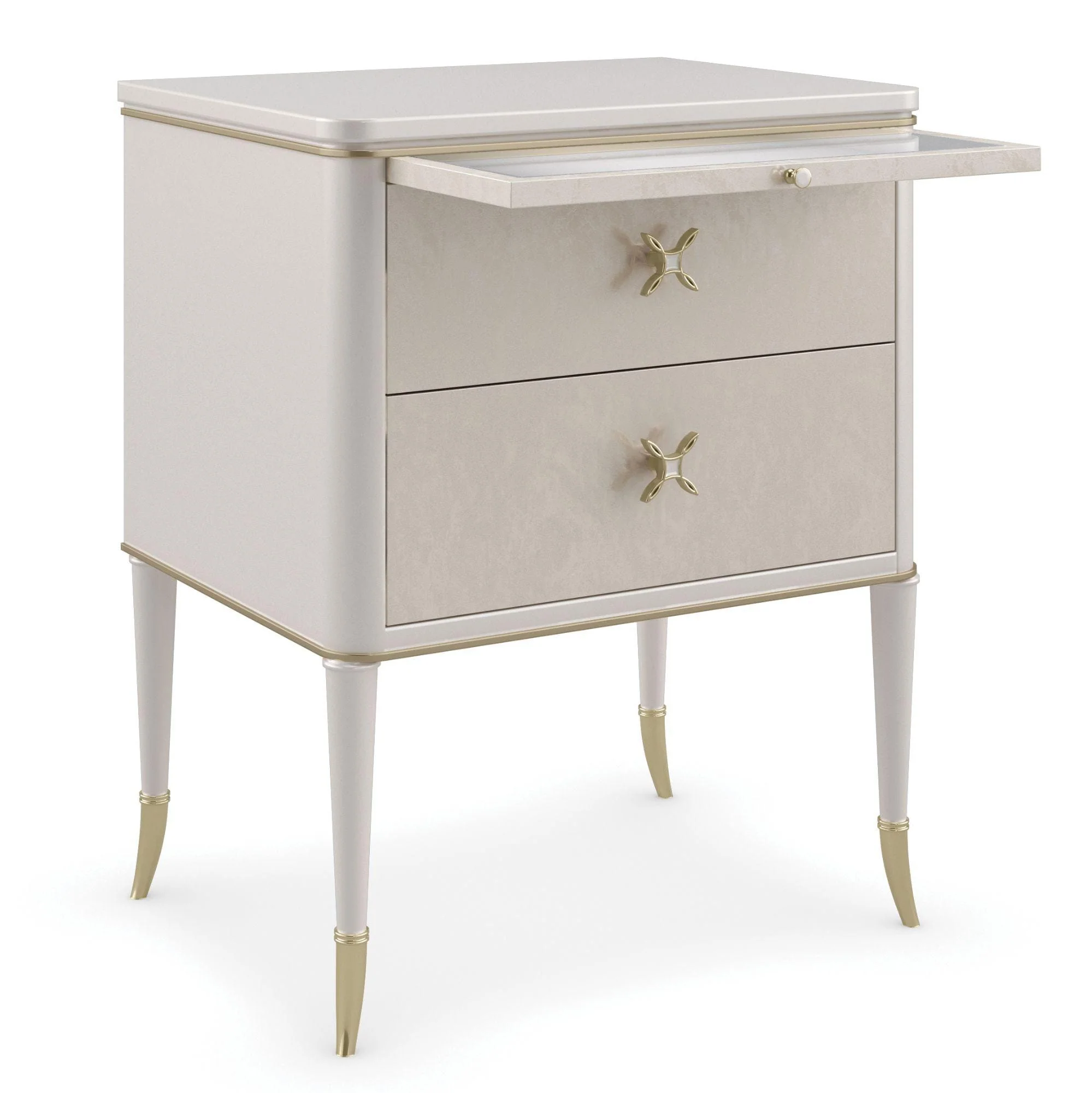 Caracole Finishing Up Bedside Table - Image 7