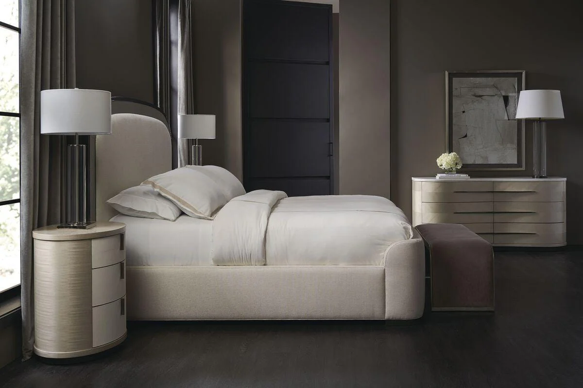 Caracole Wanderlust King Size Bed - Splash Silk - Image 8