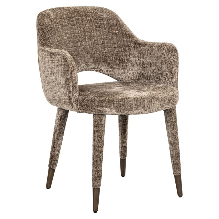 Chair Donnatella stone chenille fire retardant (Niagara 104 Stone Chenille) - Image 4