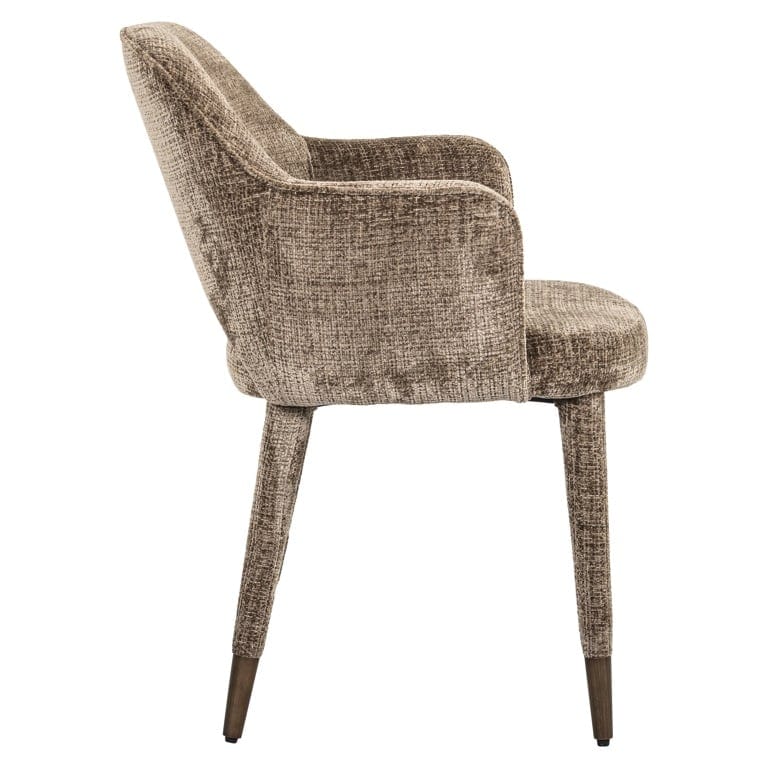 Chair Donnatella stone chenille fire retardant (Niagara 104 Stone Chenille) - Image 6