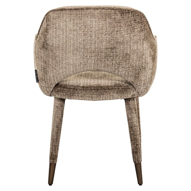 Chair Donnatella stone chenille fire retardant (Niagara 104 Stone Chenille) - Image 7