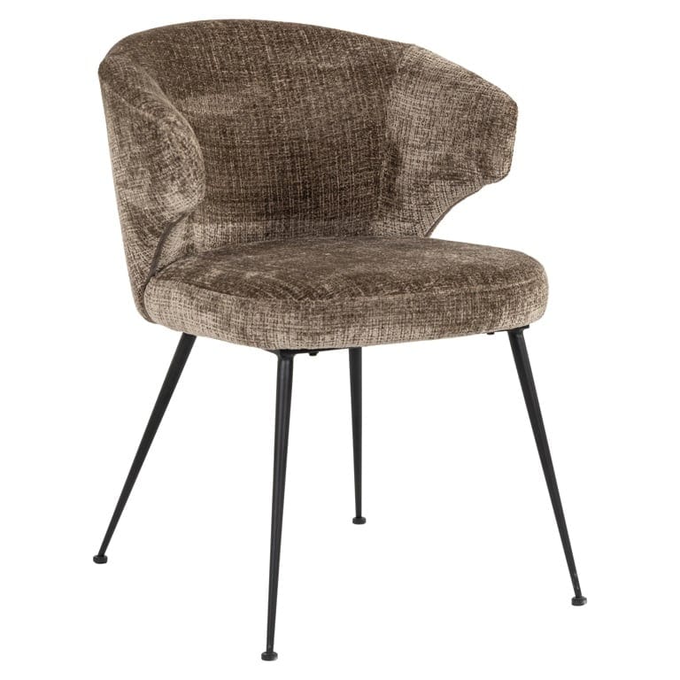 Chair Xandra stone chenille fire retardant (Niagara 104 Stone Chenille) - Image 2
