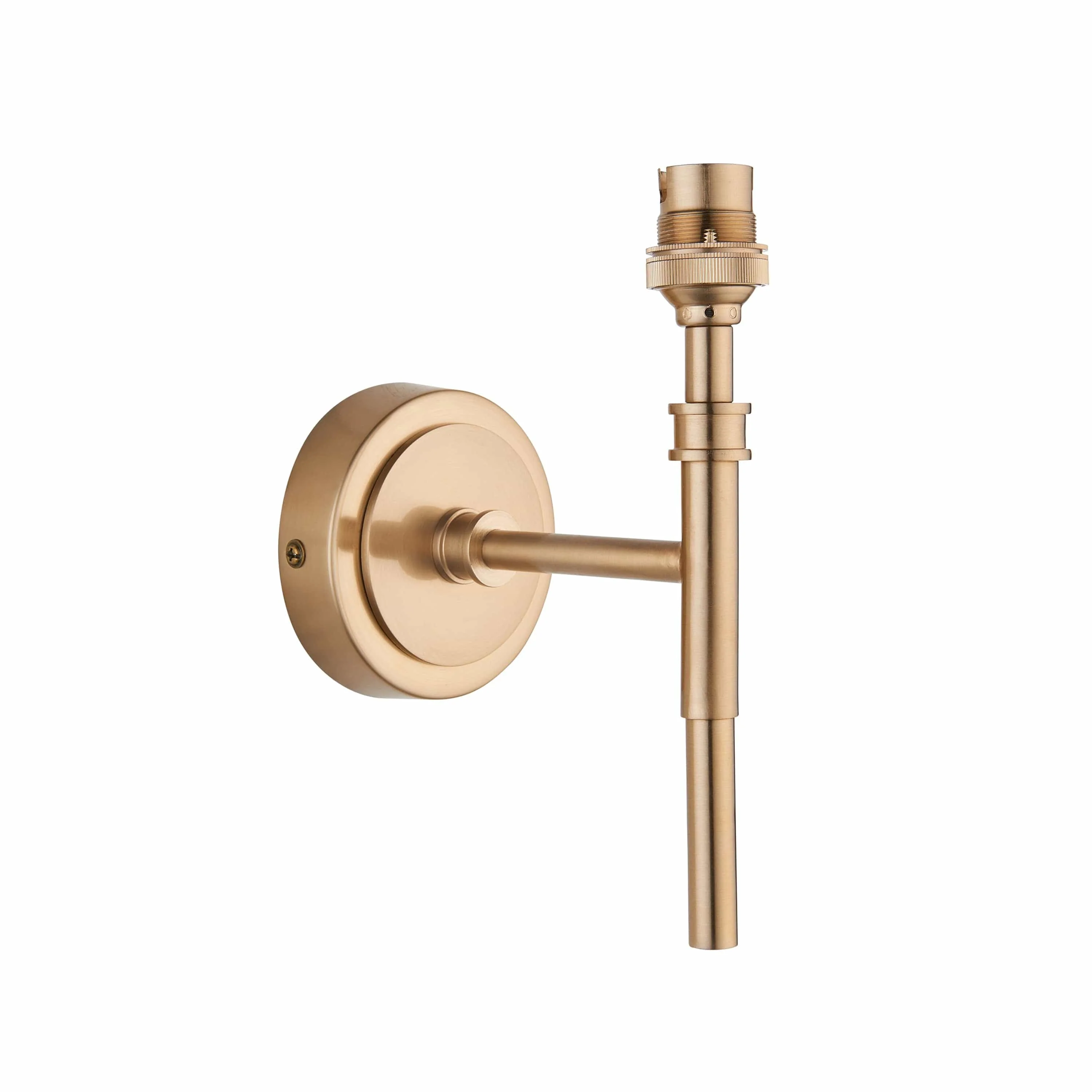 Chester 1 Wall Light Fitting Aged Brass - Image 2