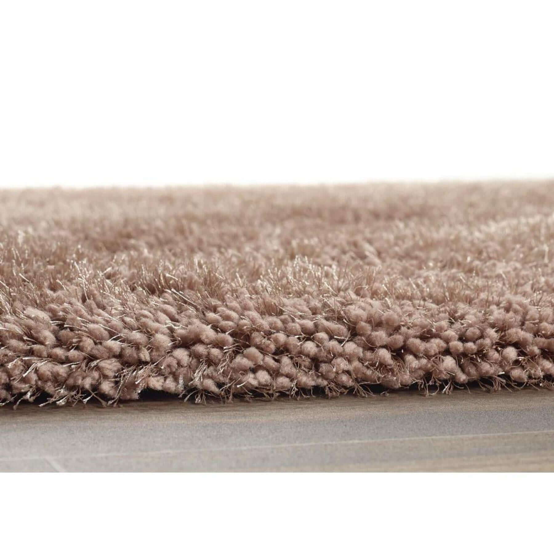 Chicago Latte Shaggy Rug - Image 3