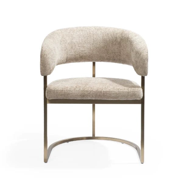 Clemont Dining Chair - Taupe - Image 4