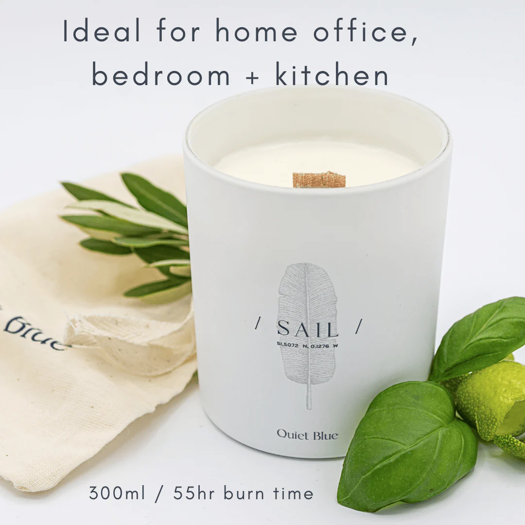 CORFU 2.0 Lime + Basil Wellbeing Candle - Image 5