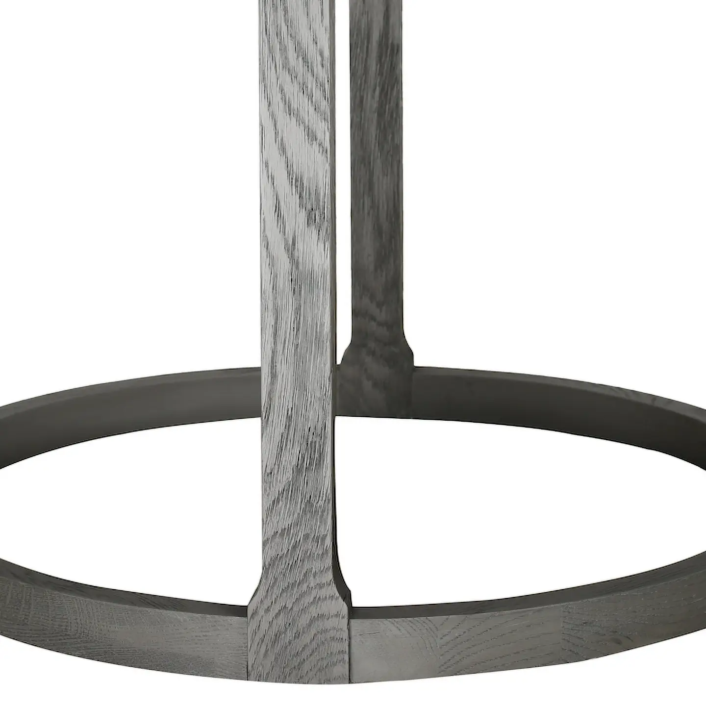 Astor Round Dining Table Midnight Oak 120cm - Image 6