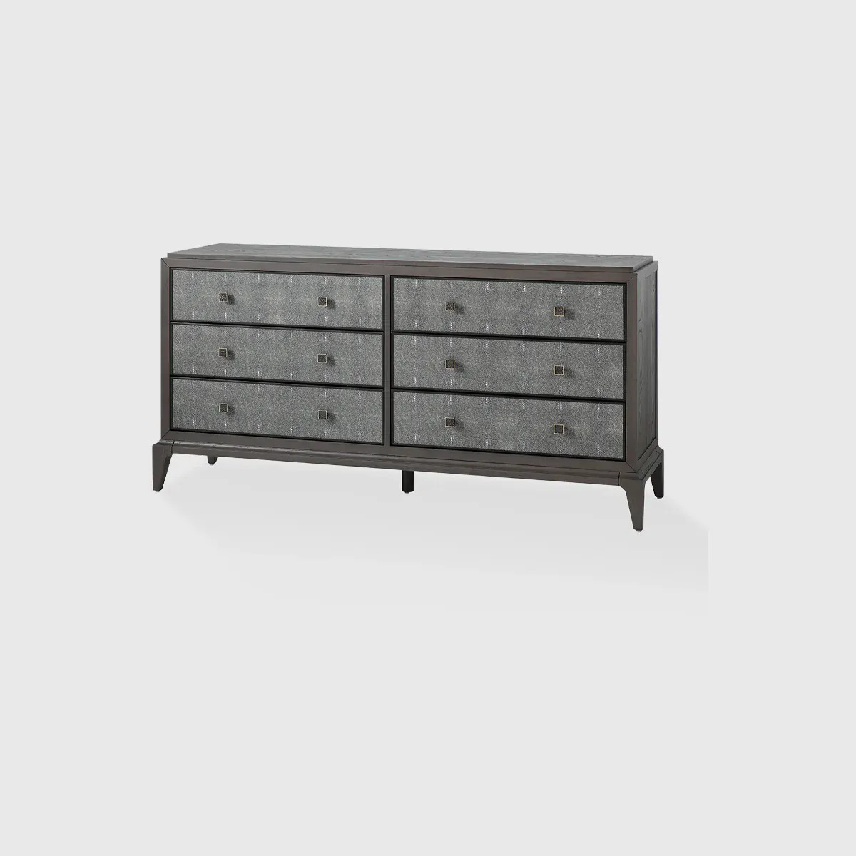 Astoria 6 Drawer Chest Macchiato and Shagreen - Image 3