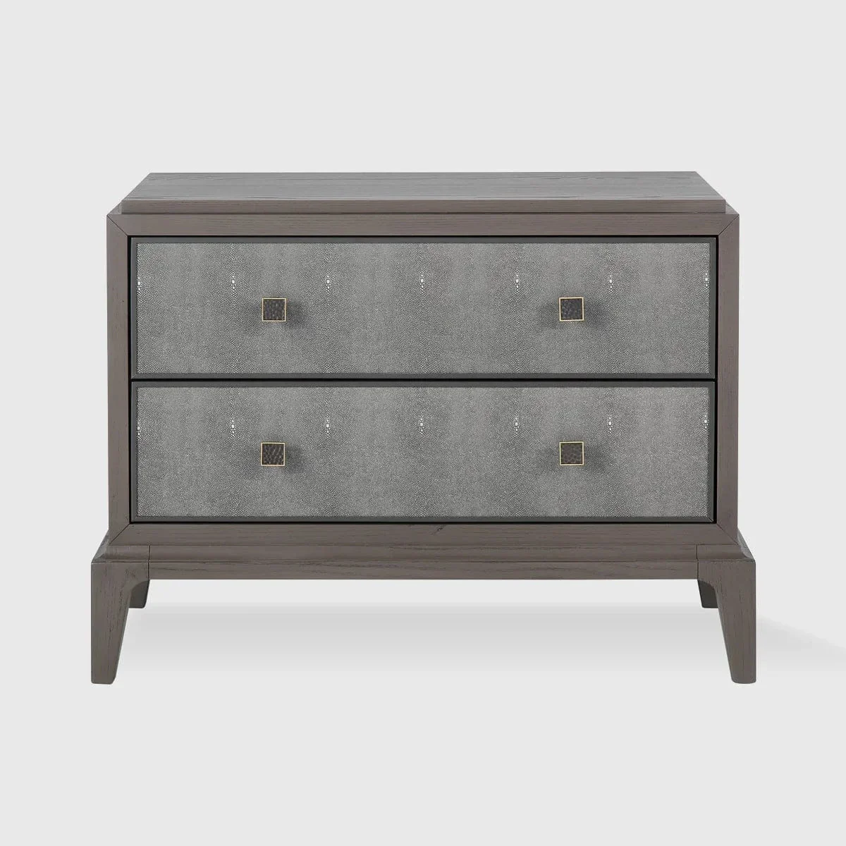 Astoria Nightstand Large Macchiato with Shagreen Astoria Nightstand Large Macchiato with Shagreen