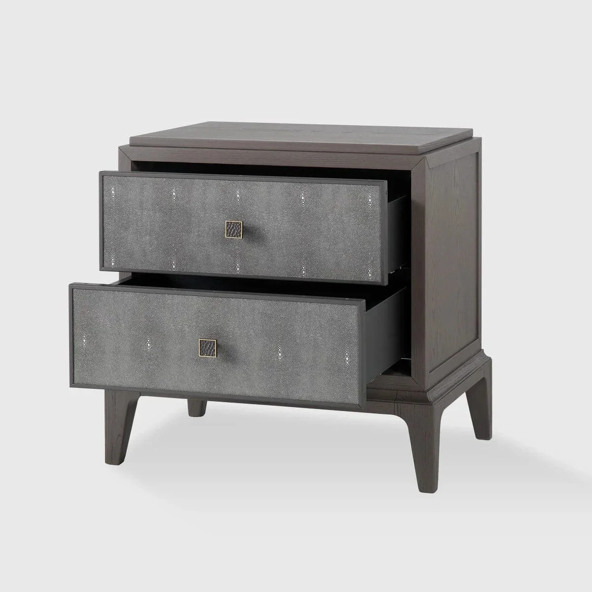 Astoria Nightstand Small Macchiato with Shagreen Astoria Nightstand Small Macchiato with Shagreen - Image 3