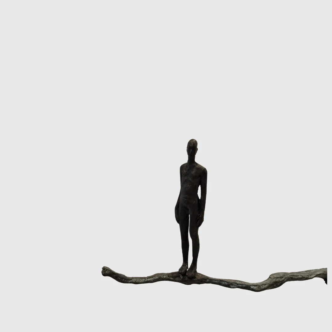 Bronze Figure On Branch (Jarylo) SMALL - Image 2