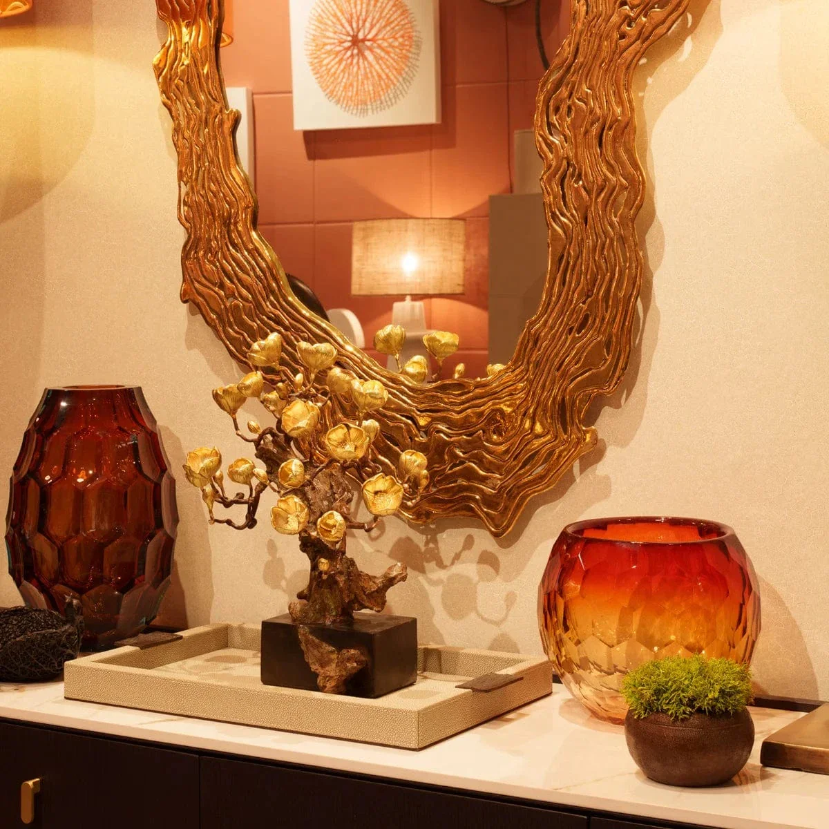 Bronze Gold Mirror Bronze Gold Mirror - Exclusive to Eccotrading Design London - Image 3
