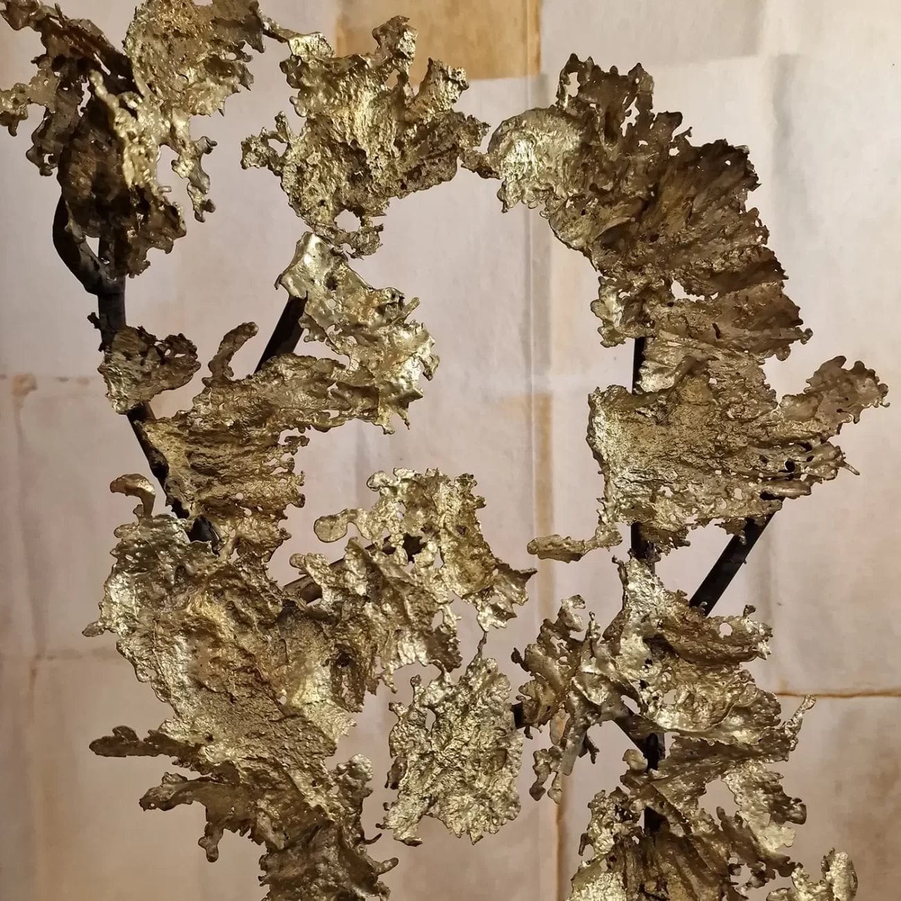 Bronze Sculpture Moon In The Clouds - Image 3