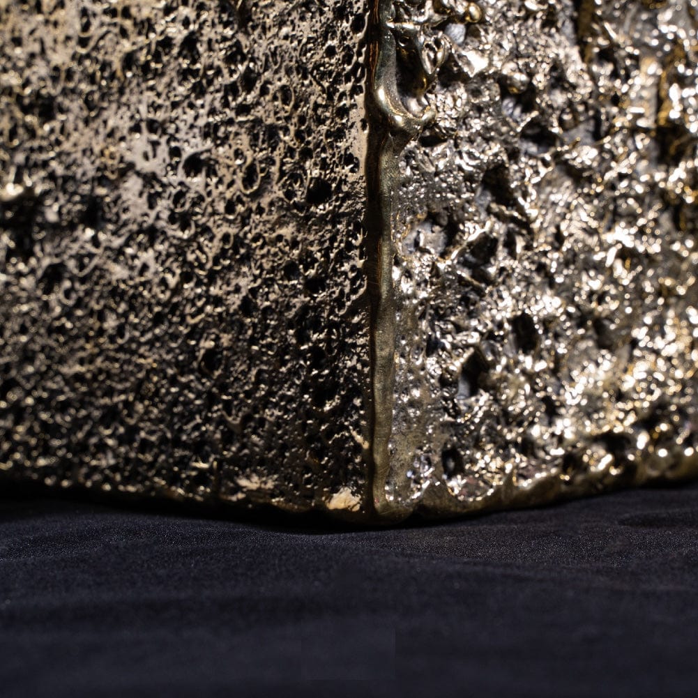 Bronze Sculpture Rain Cube - Image 4