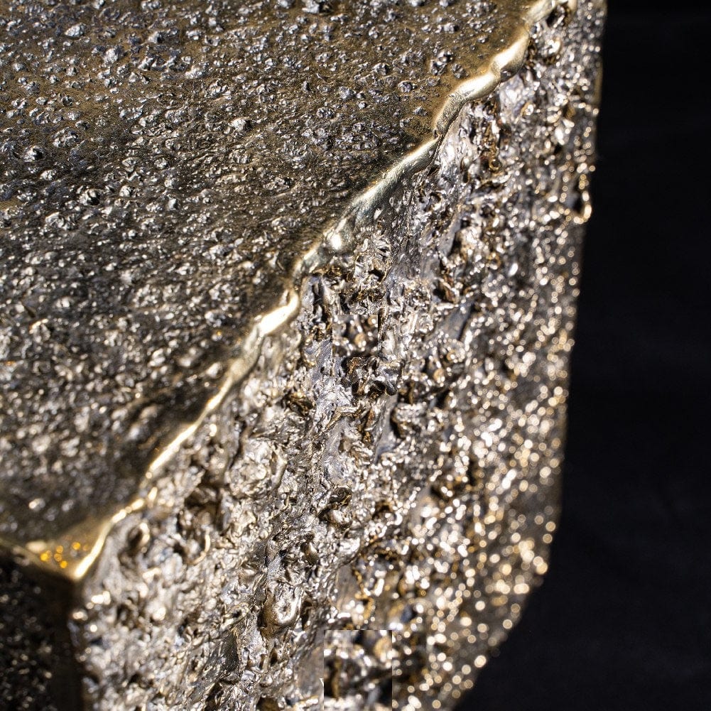 Bronze Sculpture Rain Cube - Image 5
