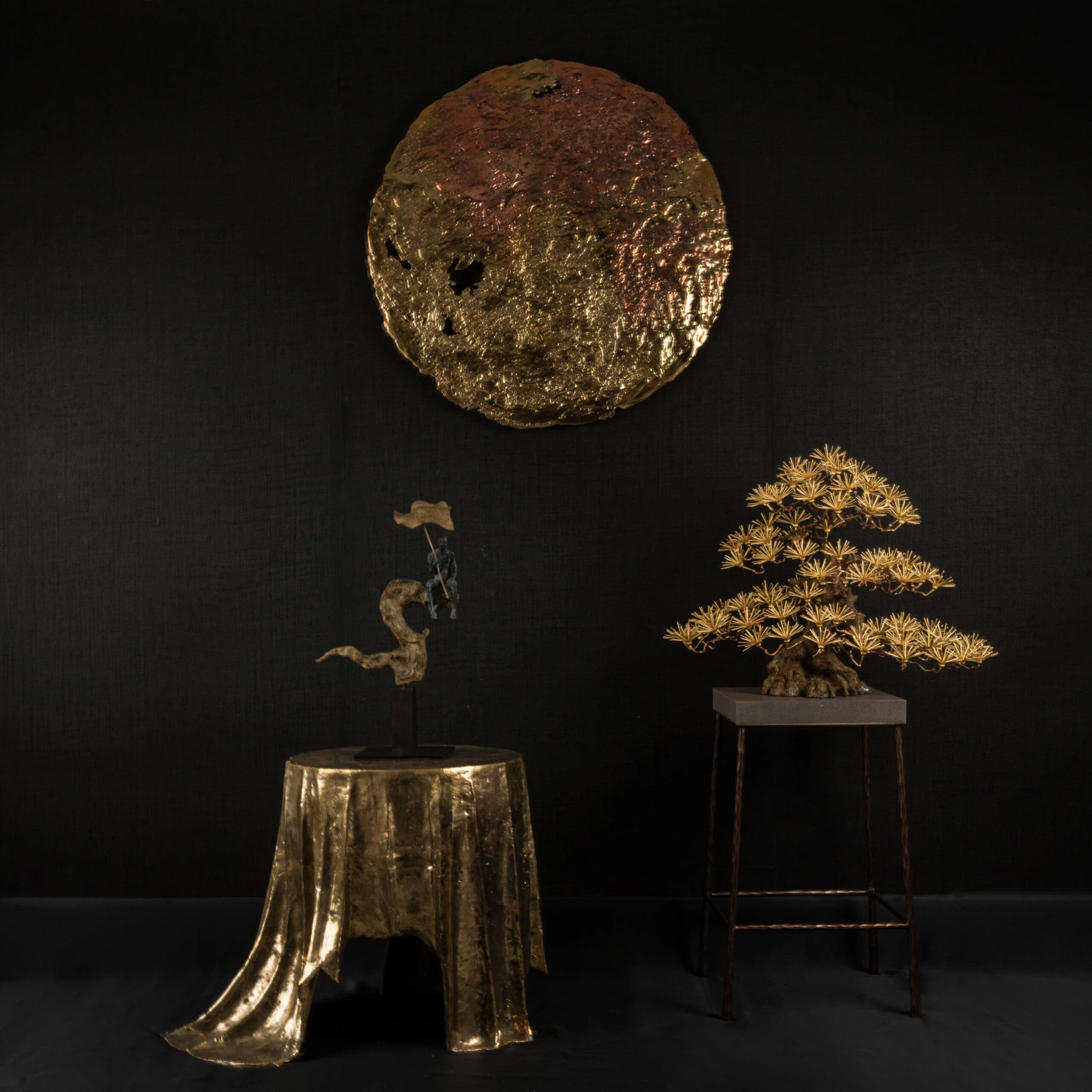 Bronze Sculpture The Moon - Image 3