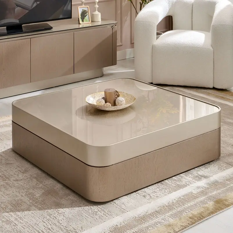 Champagne Coffee Table 100cm - Image 3