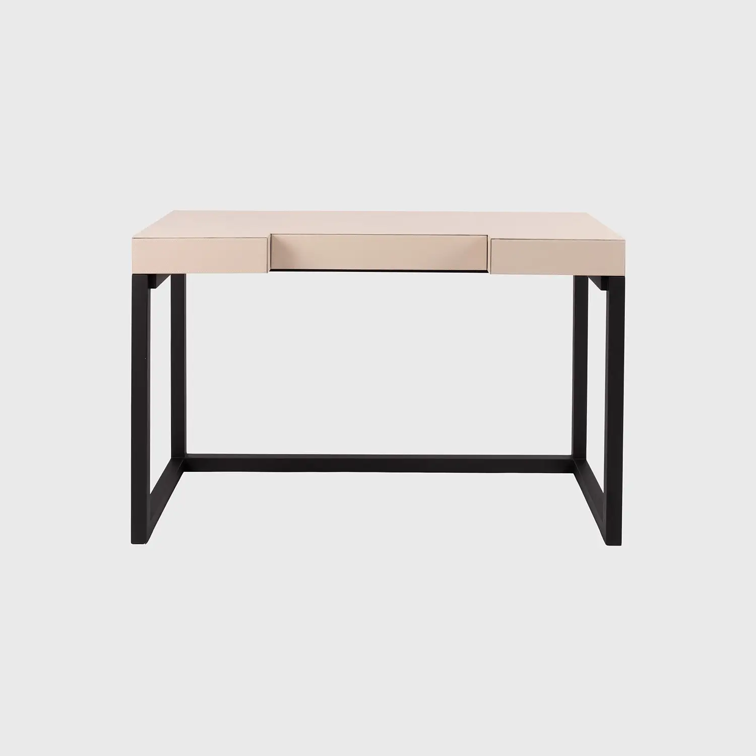 Compact Desk and Chair Pumice Leather - Image 4