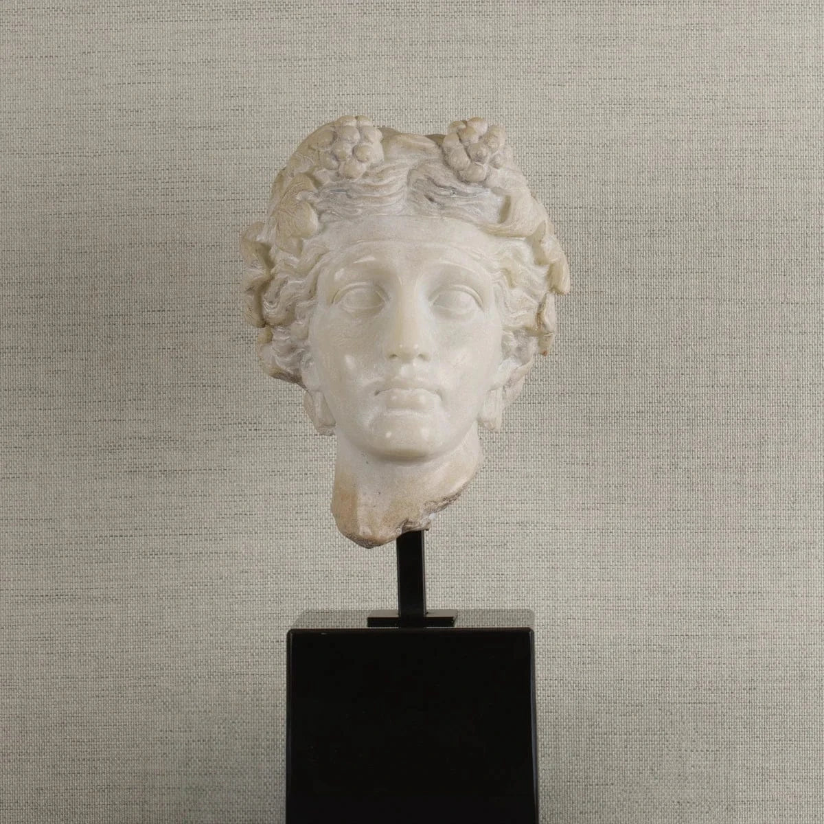 Decorative Marble Female Bust with Black Marble 2 - Image 2