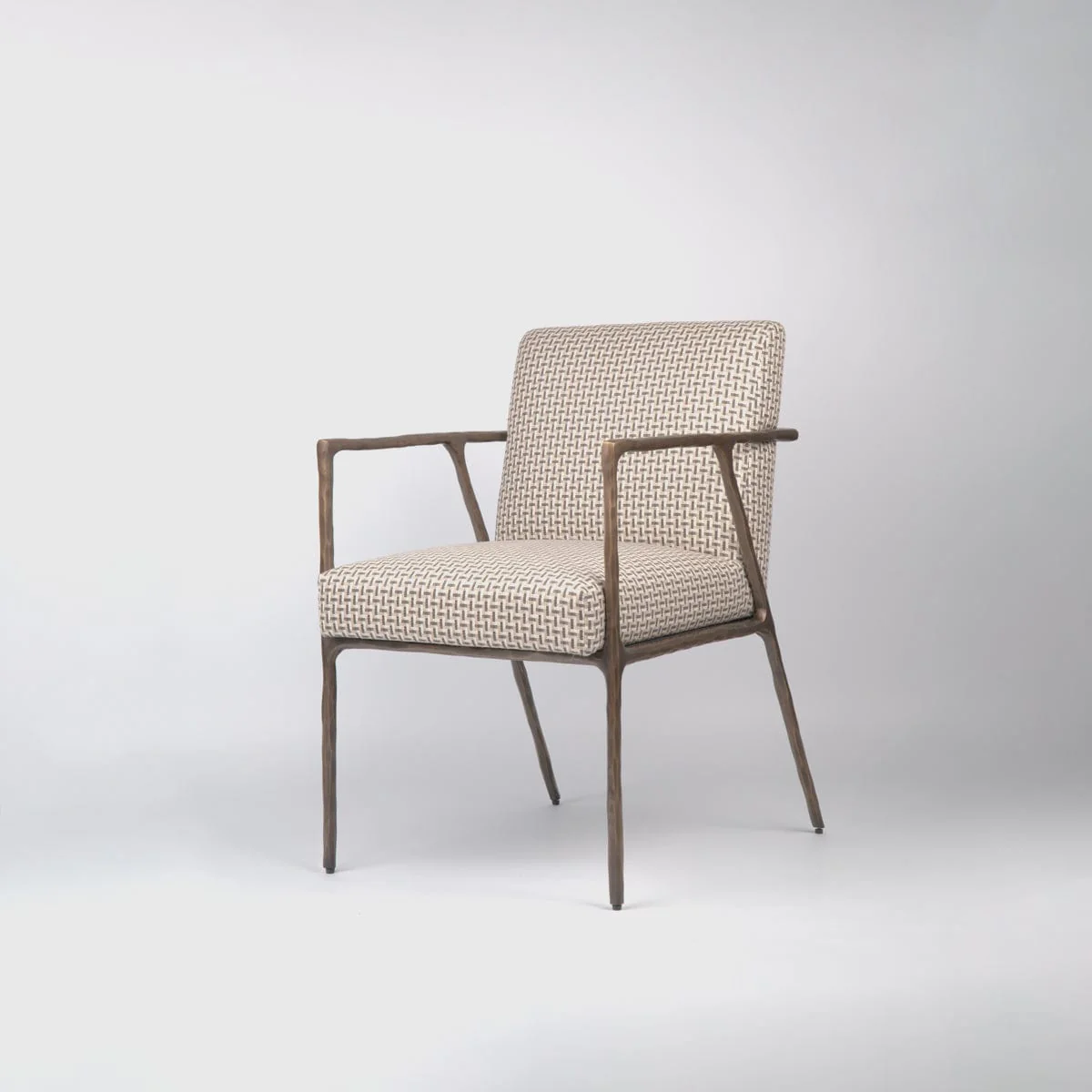 Forged Chair Bronze Dorato