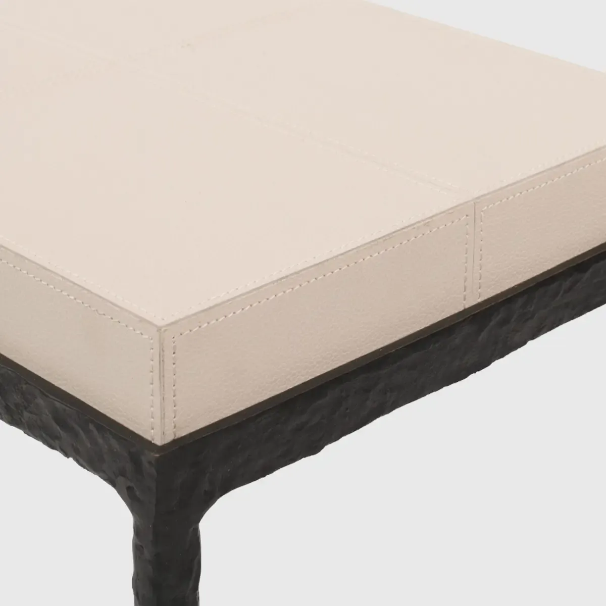 Mineral Console Bronze Nera with Pumice Leather - Image 2