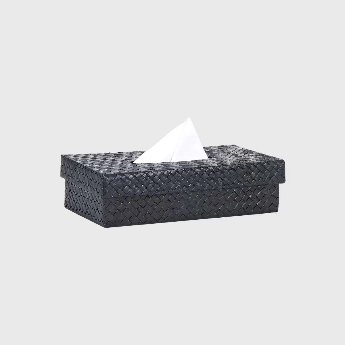 Pandanus Tissue Box Black - Image 2