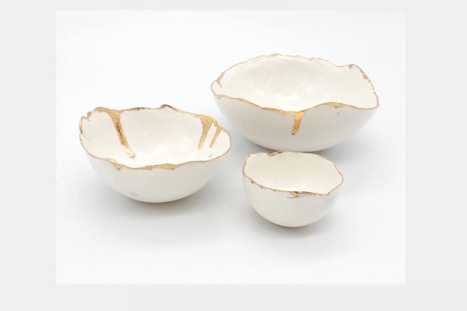 Porcelain Eggshell Bowls Cream - Image 6
