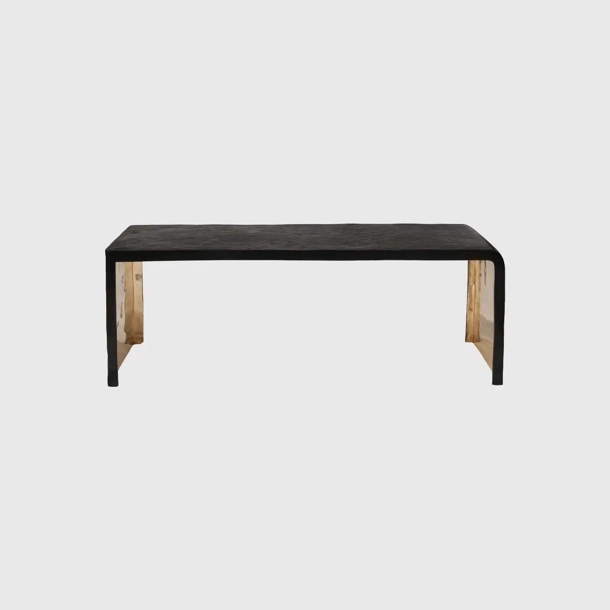 Ribbed Bronze Bench - Image 3