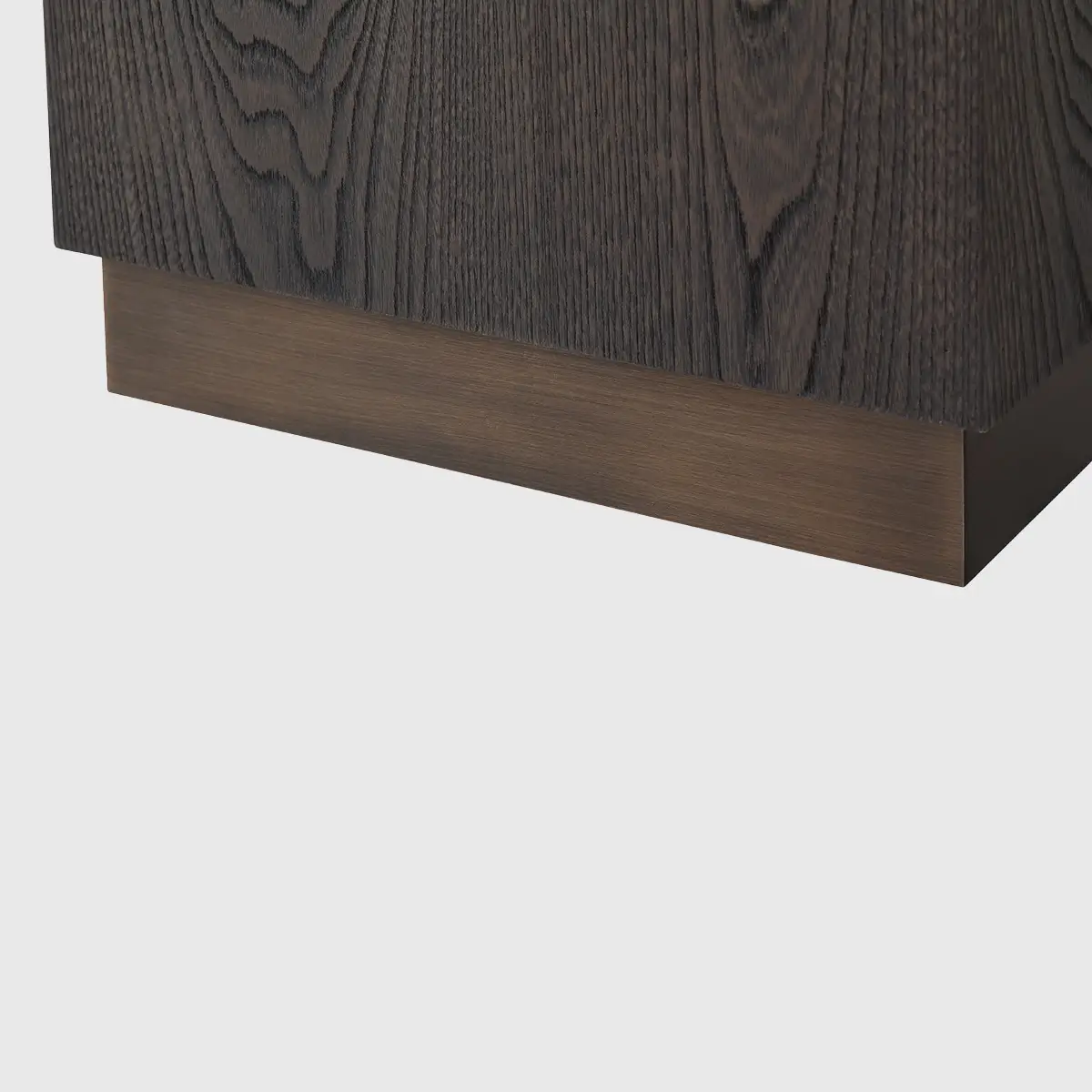 Siena pedestal chocolate oak 30x30cm - Image 4