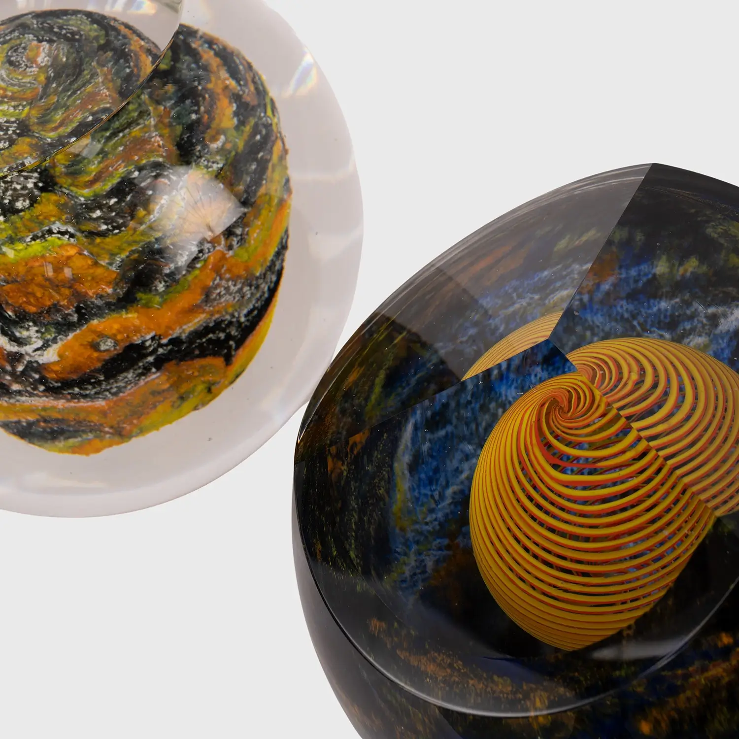 Studio Art Glass Sphere 1 - Image 4
