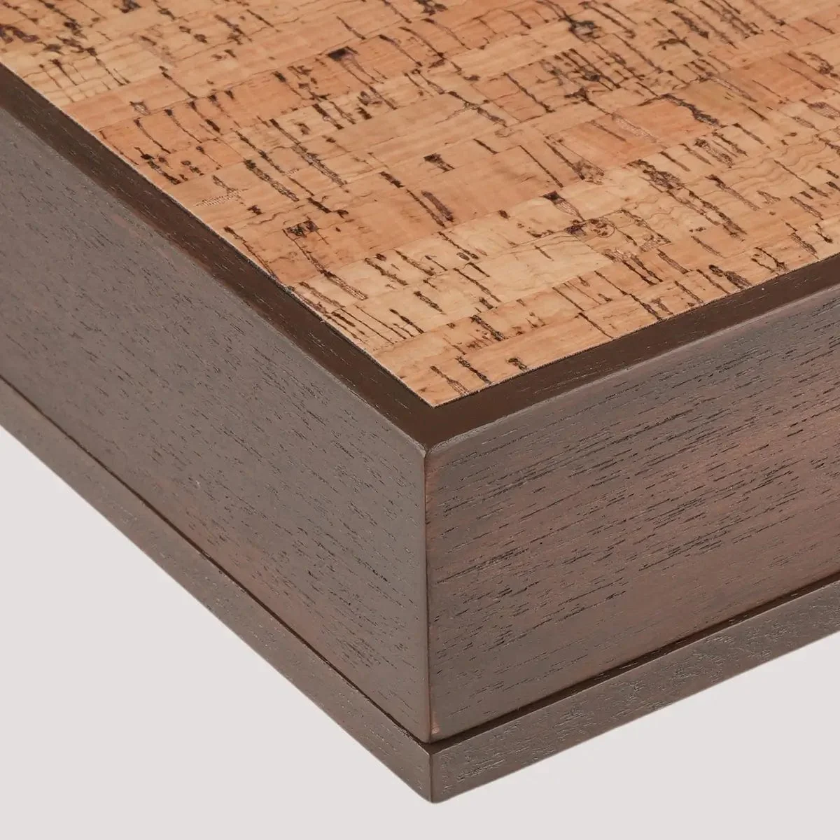 Tic Tac Toe Box Leather And Cork - Image 3