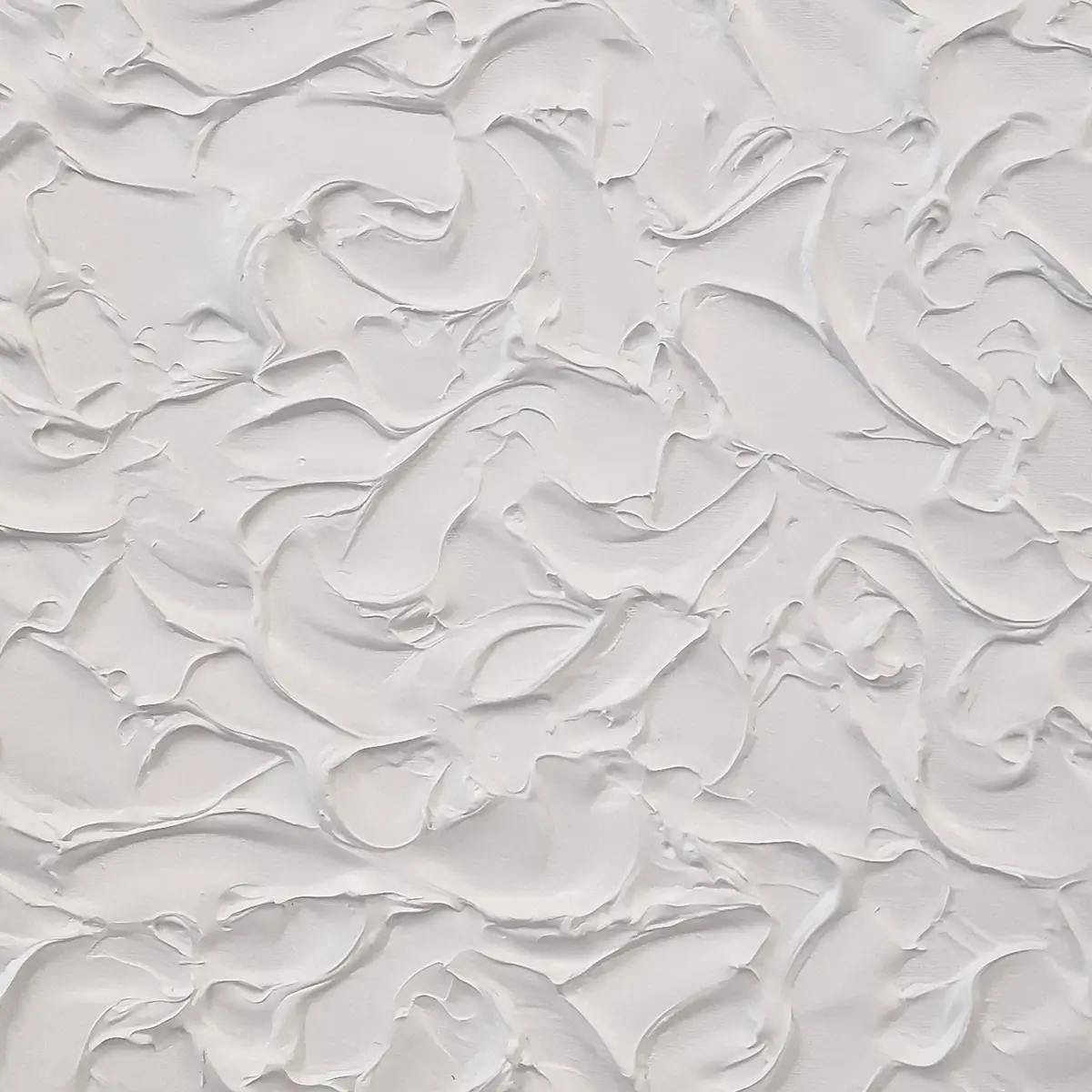 White 3d Art Abstract Painting Small 1 - Image 2