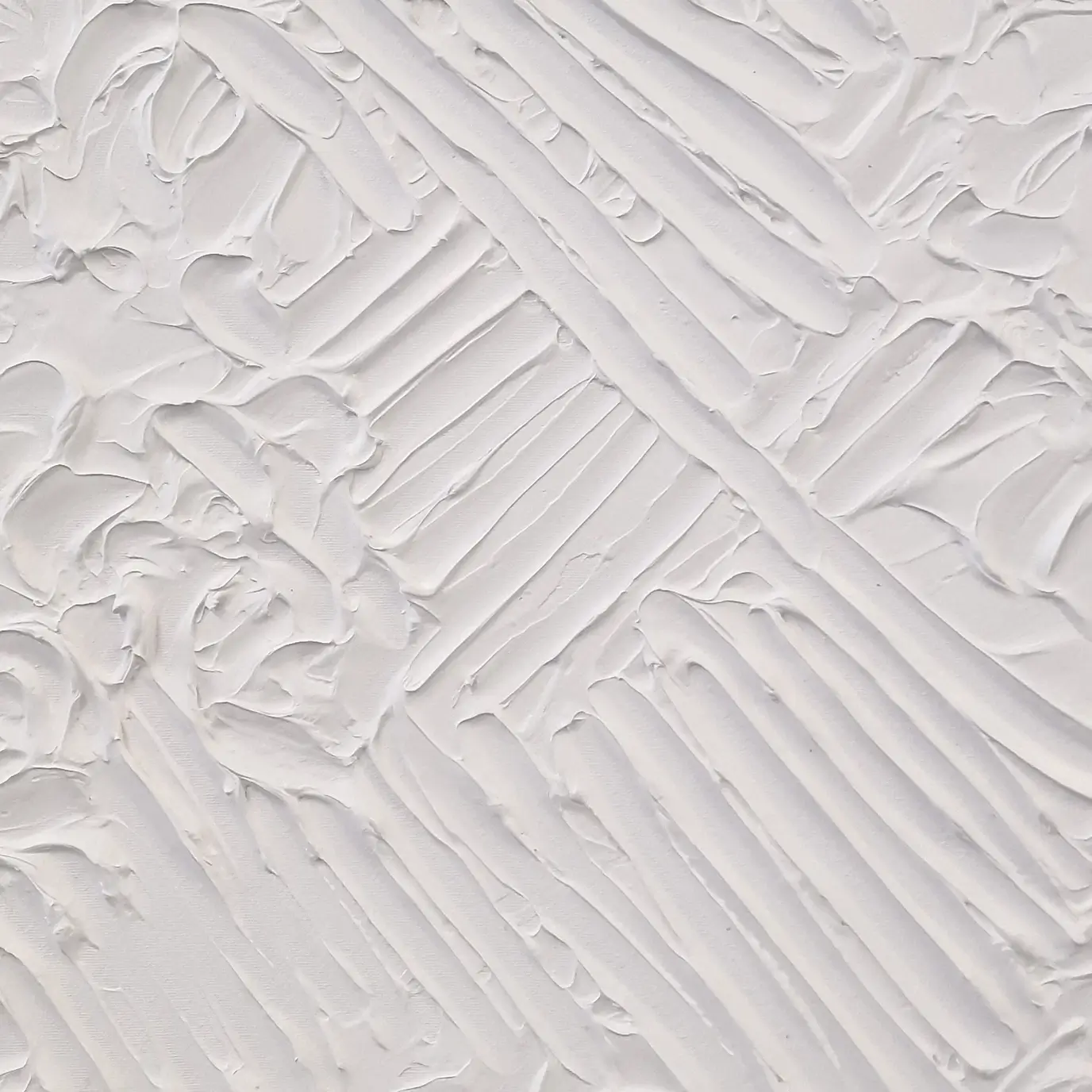White 3d Art Abstract Painting Small 3 - Image 2