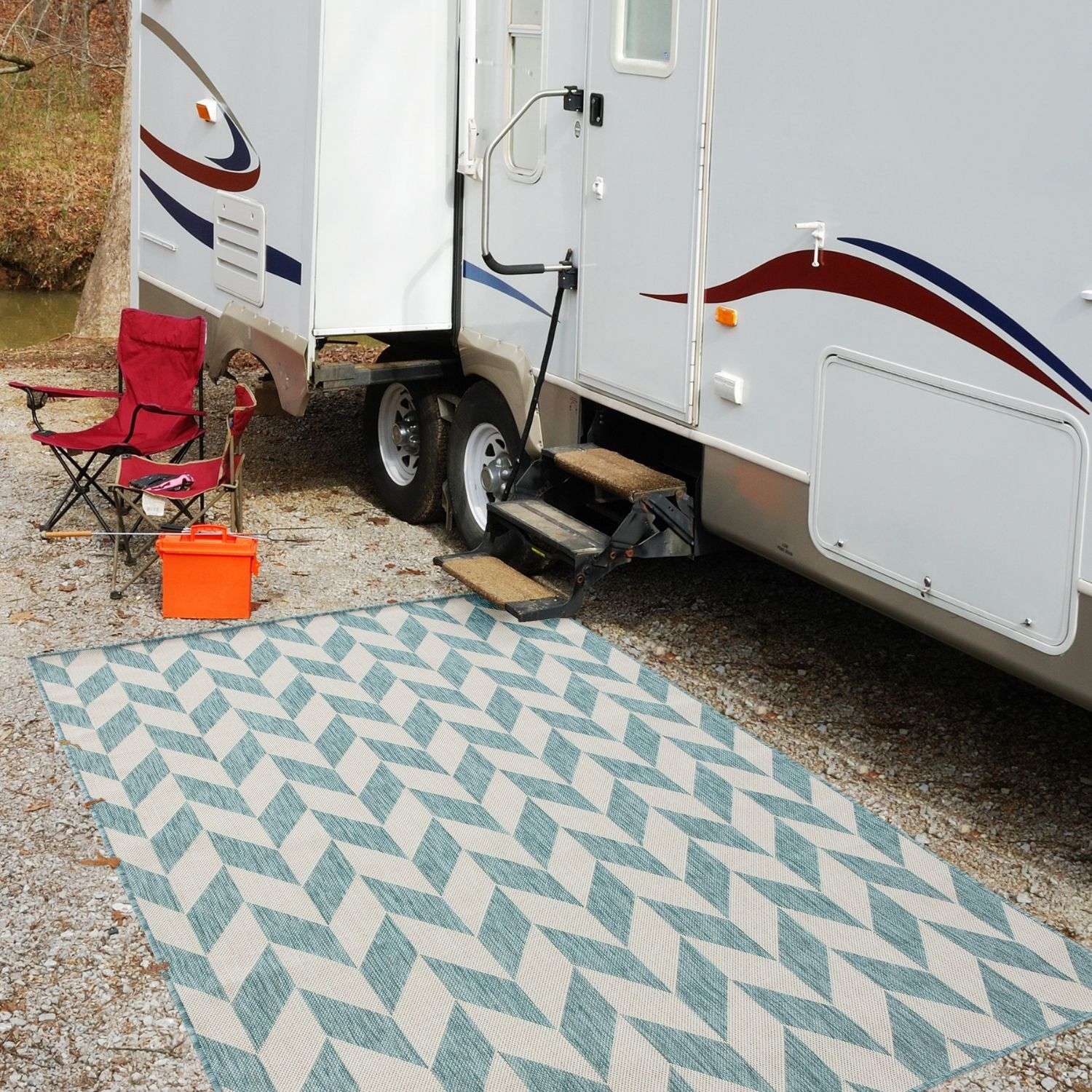 Ecology Outdoor Rug Aqua | 600Aq - Image 7