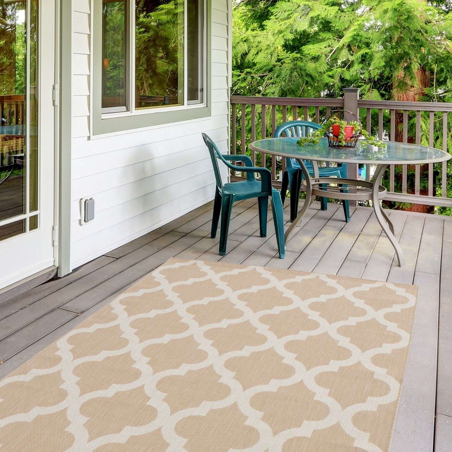 Ecology Outdoor Rug Beige | 400b - Image 9