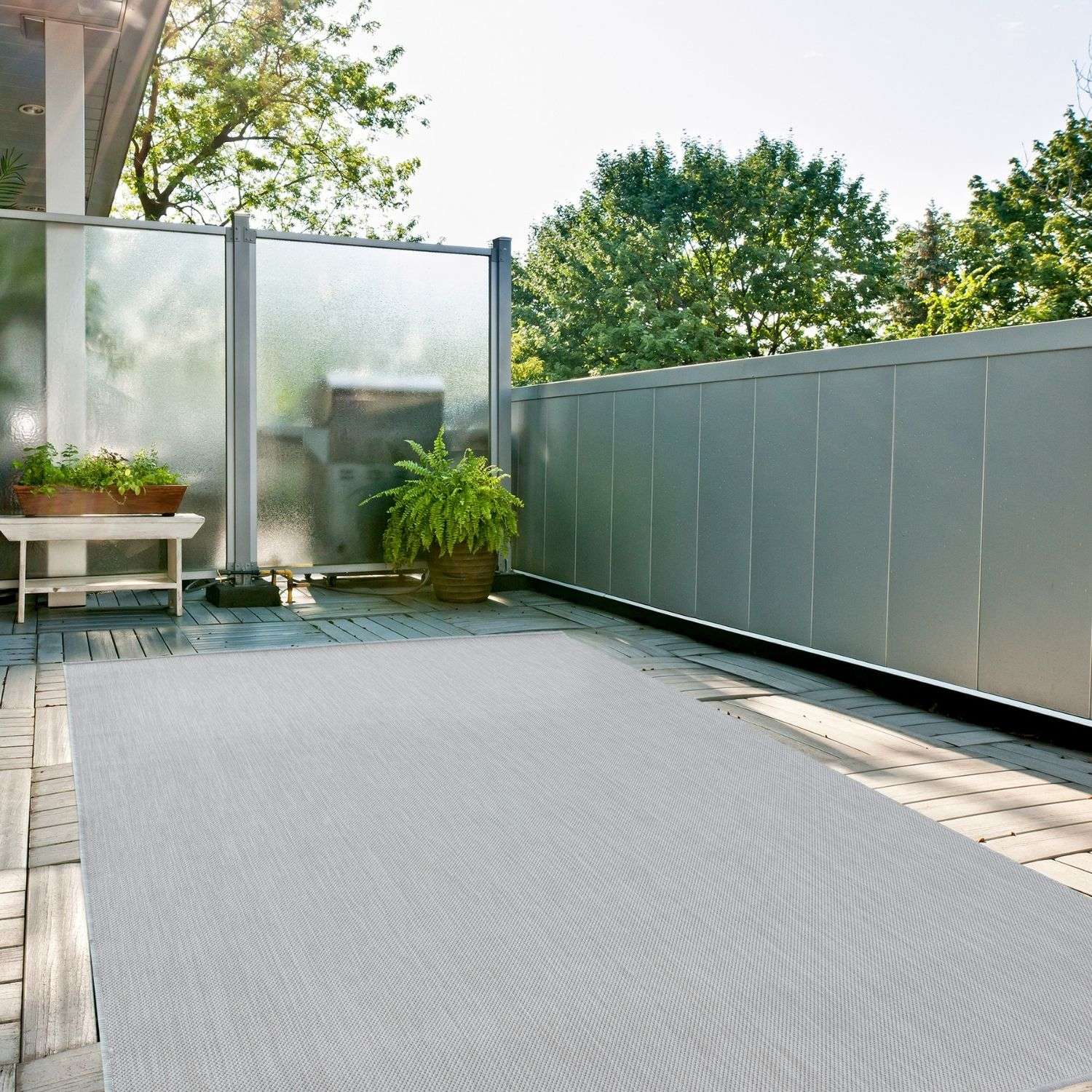 Ecology Outdoor Rug Grey | 500g - Image 8
