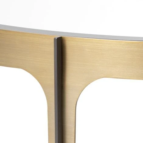 Console Table Artemisa Brushed brass finish | bronze finish | bevelled mirror glass - Image 4