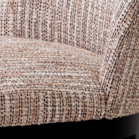 Dining Chair Costa Mademoiselle beige | black legs - Image 5