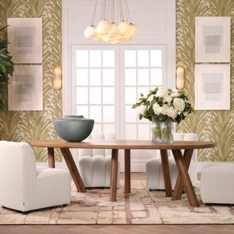 Dining Chair Kelly Boucle cream - Image 2
