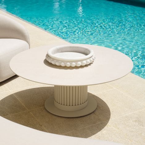 Outdoor Coffee Table Volterra Round - Image 2