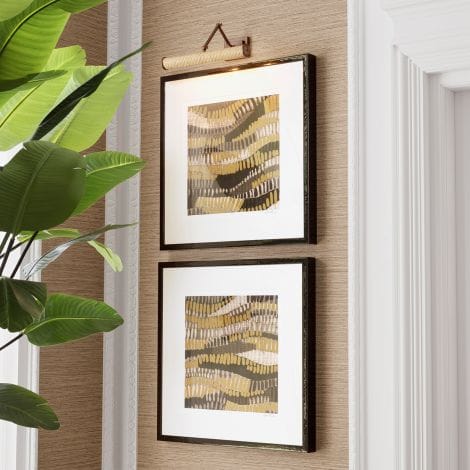 Print Metallic Undulation by June Erica Vess set 2 - Image 2