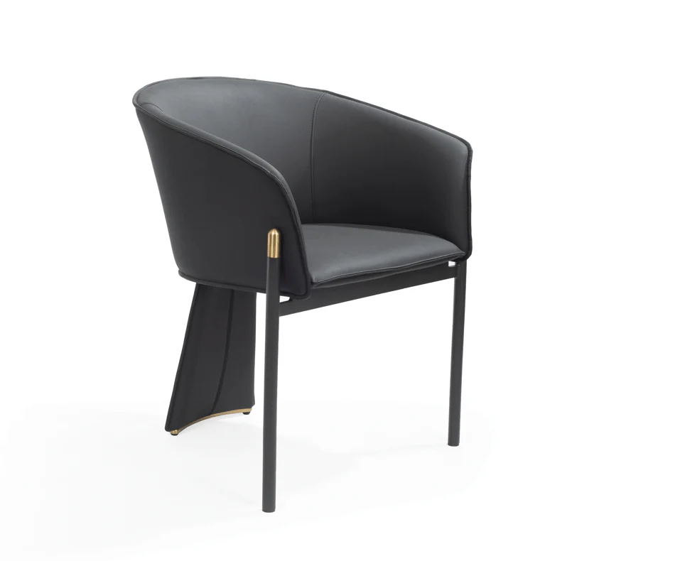 Felipo Dining Chair - Set of 2 - Mustang Black | OUTLET - Image 4