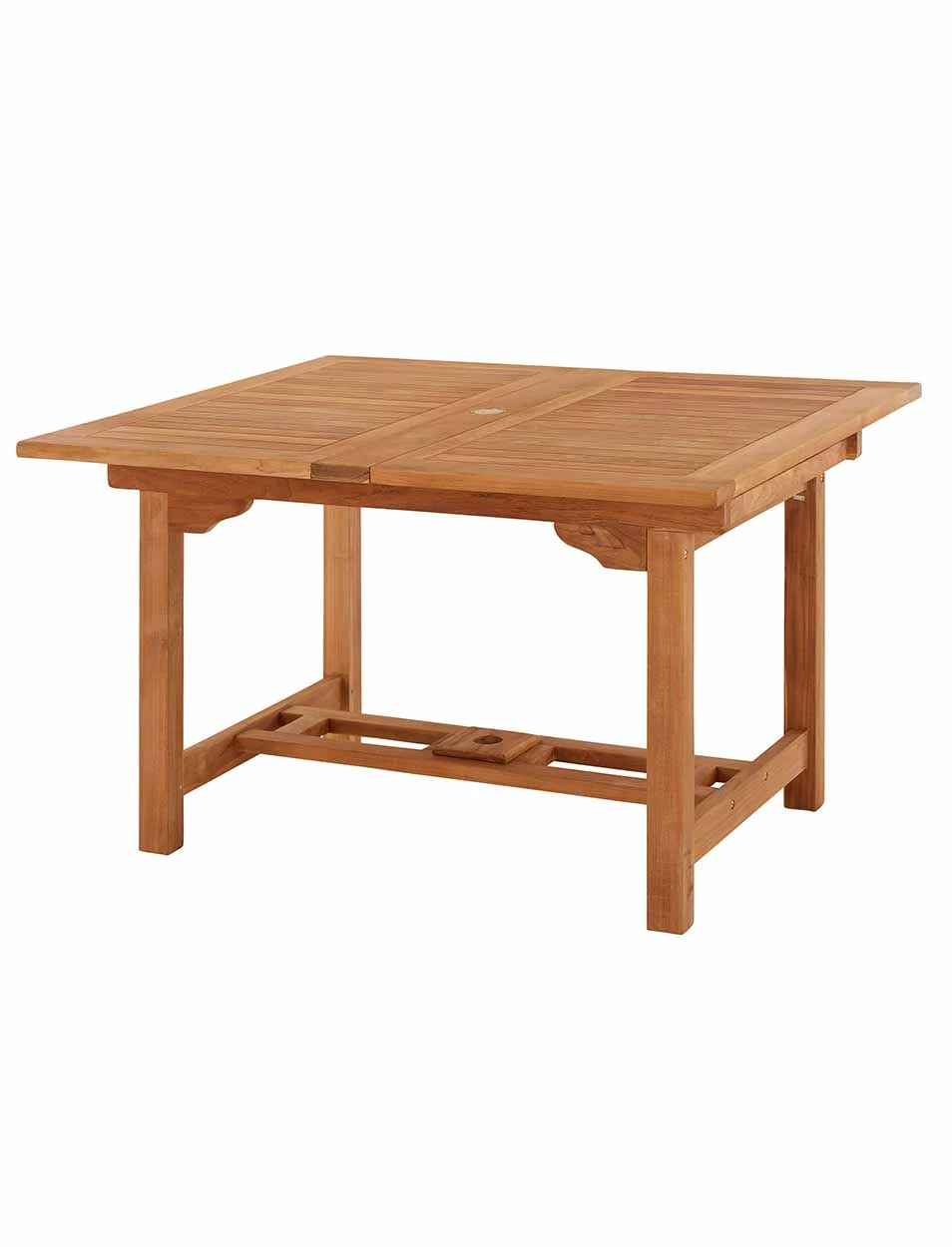 Arrow Teak Rectangular Extending Dining Table 120-180cm