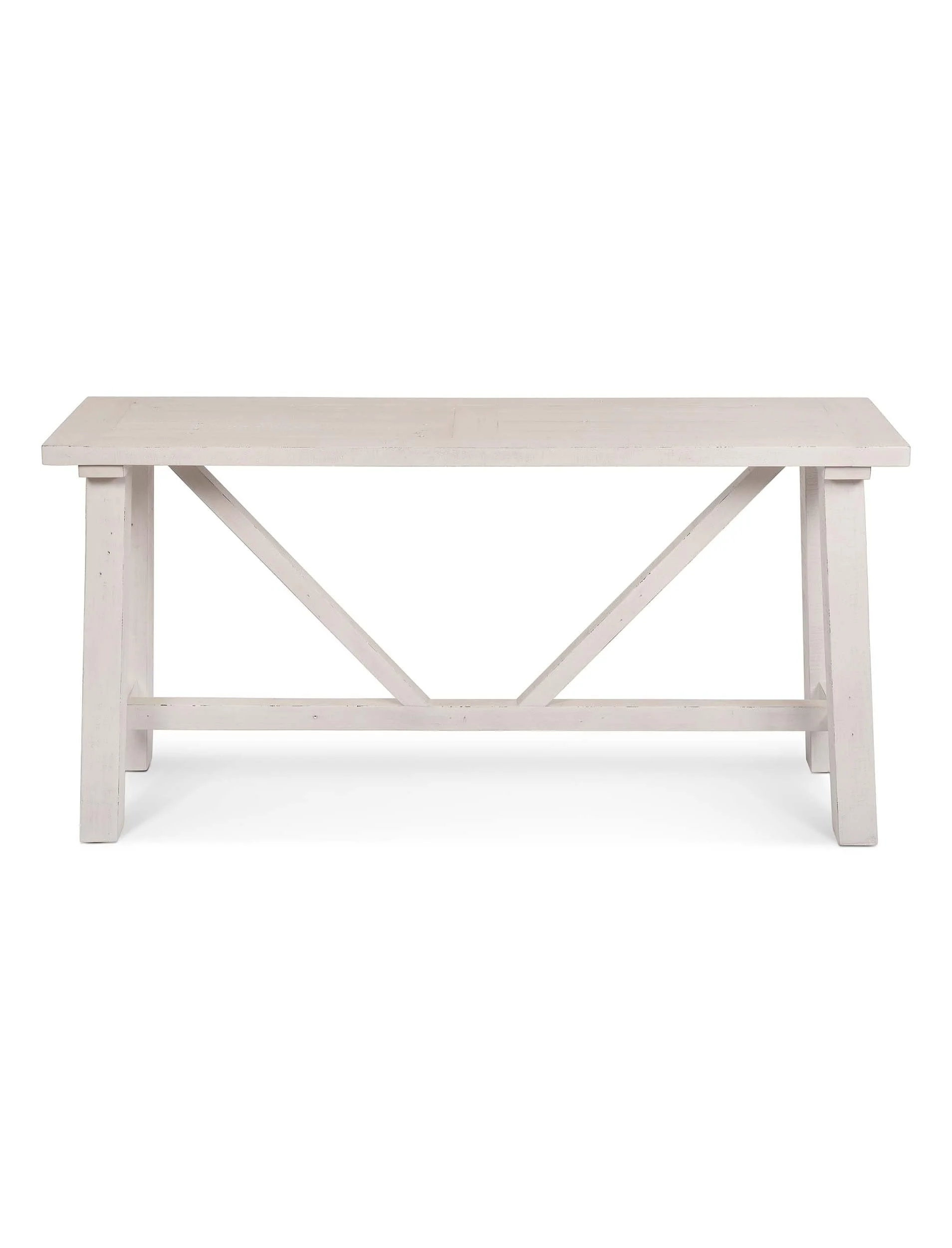 Ashwell Console Table Whitewash - Image 3