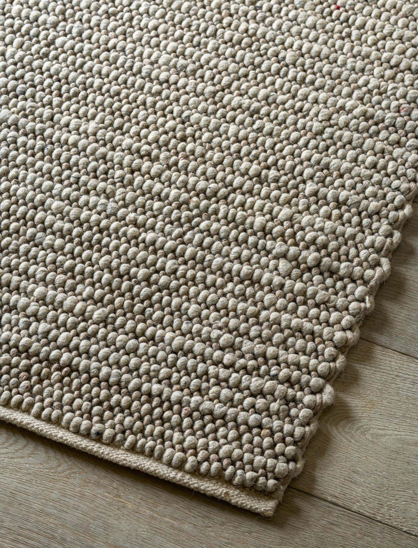 Badbury Rug 160x230cm Stone Wool - Image 4